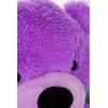 Plyšový medvěd Kvído 160 cm fialový