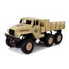 Nákladní auto 6x6 na dálkové ovládání Army Truck hnědé 1:18