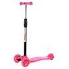 Dětská koloběžka Glow Scooter se svítícími koly růžová