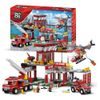 Blocki MyFire stavebnice hasičská stanice 881 dílků