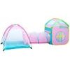 Majlo Toys dětský stan 3v1 s tunelem Paradise Tent
