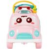 Interaktivní hrající autíčko s cimbálkami Happy Bus růžové