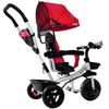 Dětská tříkolka s otočným sedadlem PRO300 červená