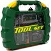 Dětská sada nářadí pro kutily v kufru, zelená