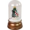 Vánoční svítící sněžítko s hudbou sněhuláci