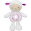 Chicco Ovečka s noční lampičkou, melodiemi a nahráváním růžová