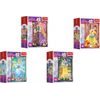 Minipuzzle Krásné princezny 54dílků - mix 4 druhy