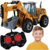 POŠKOZENÝ OBAL Bagr na dálkové ovládání Truck Excavator s pohyblivou lžící 1:36
