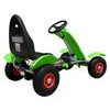 Dětská šlapací motokára s nafukovacími koly Formule 618 zelená