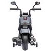 Dětská elektrická motorka Faster - šedá