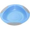 Dětský plastový talíř s přísavkou modrý