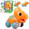 Huile Toys dinosaurus pro nejmenší na setrvačník - oranžový
