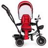 Ecotoys dětská tříkolka s otočným sedadlem Trike 2v1 červená