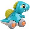 Huile Toys dinosaurus pro nejmenší na setrvačník - modrý