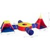 Ecotoys dětský stan 7v1 se 4 tunely