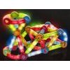 Doris magnetická svítící stavebnice Light Sticks 76 dílků