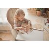 Pizza - zlomky - dřevěné edukativní puzzle