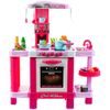 Majlo Toys dětská kuchyňka se světlem a zvuky Kids Chef růžová