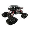 Auto na dálkové ovládání 4x4 s výměnnými koly Supersonic 1:18 černo-červené