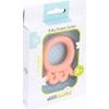 GiliGums Dětské silikonové kousátko Baby Octopus Teether, 3m+, meruňkova, 1 ks