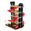 Majlo Toys parkovací XXL garáž s výtahem na baterie + 5 autíček Big Garage