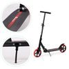 Ecotoys dětská skládací koloběžka s hliníkovým rámem Black Scooter