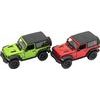 Auto Kinsmart Jeep Wrangler 2018 pevná střecha - mix 4 barvy