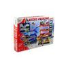 Majlo Toys parkovací garáž s výtahem a helikoptérou + 4 autíčka