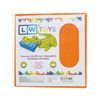 LW Toys Velká podložka na stavění 50x50 bodů oranžová
