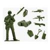 Velká sada plastových vojáčků s příslušenstvím Soldier Playset 300 kusů