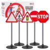 Dětské dopravní značky 70 cm Road Signs - 5 kusů