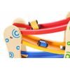 Ecotoys dřevěná skluzavka se 3 autíčky