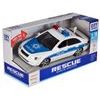 Policejní auto se světly a zvuky City Rescue 1:16