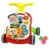Interaktivní chodítko s hracím stolečkem Music Stroller 2v1 červené