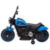 Dětská elektrická motorka Faster - modrá