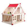 Doris dřevěný domeček pro panenky s figurkami