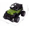 Terénní kovové auto na dálkové ovládání Metal Climber 1:20