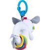Bali Bazoo Závěsná hračka na kočárek s chrastítkem - Pejsek, bílá
