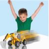 POŠKOZENÝ OBAL Bagr na dálkové ovládání Truck Excavator s pohyblivou lžící 1:36