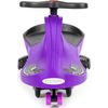 Ecotoys gravitační odrážedlo se svítícími koly Spinner - fialové
