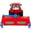 Červený traktor s pluhem pro děti