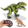 Interaktivní chodící Dinosaurus na dálkové ovládání zelený