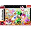 Puzzle Minnie Disney v salónu krásy 100 dílků