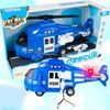 Interaktivní helikoptéra se světly a zvuky City Rescue 1:16 modrá
