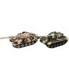 Tank RC 2ks tanková bitva + dobíjecí pack - maskáč