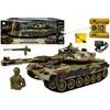 Vojenský tank na dálkové ovládání Russian T90 maskovaný 1:28