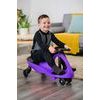 Ecotoys gravitační odrážedlo se svítícími koly Spinner - fialové