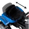 Dětský šlapací traktor s vlečkou Active Pedal modrý