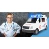 Sanitka se světly a zvuky City Ambulance 1:16