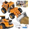 Bagr na dálkové ovládání City Engineering s pohyblivou lžící a kouřovým efektem
